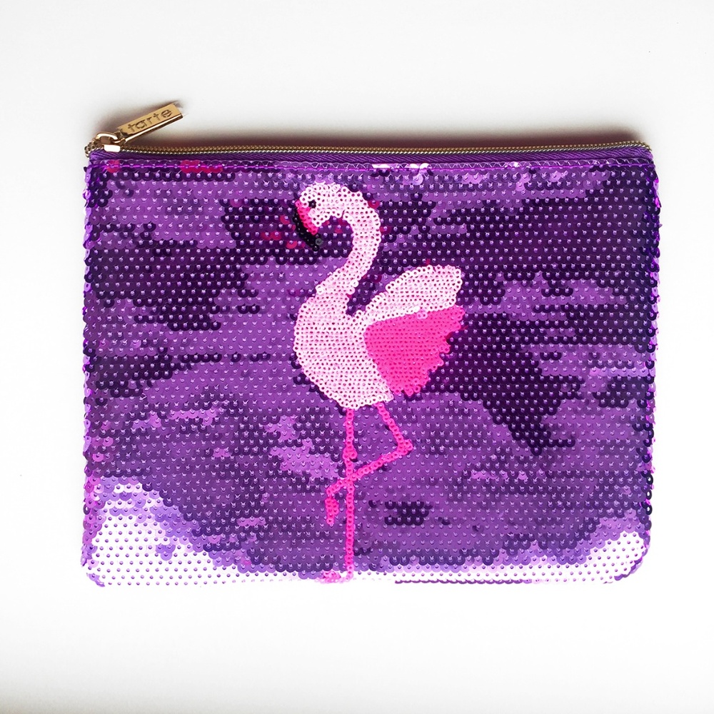 Tarte Flamingo Sequin Bag - Brand New